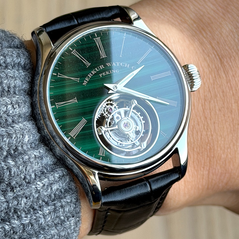 Minute Repeater Watch - Merkur 100% Tourbillon Watch Orologio da