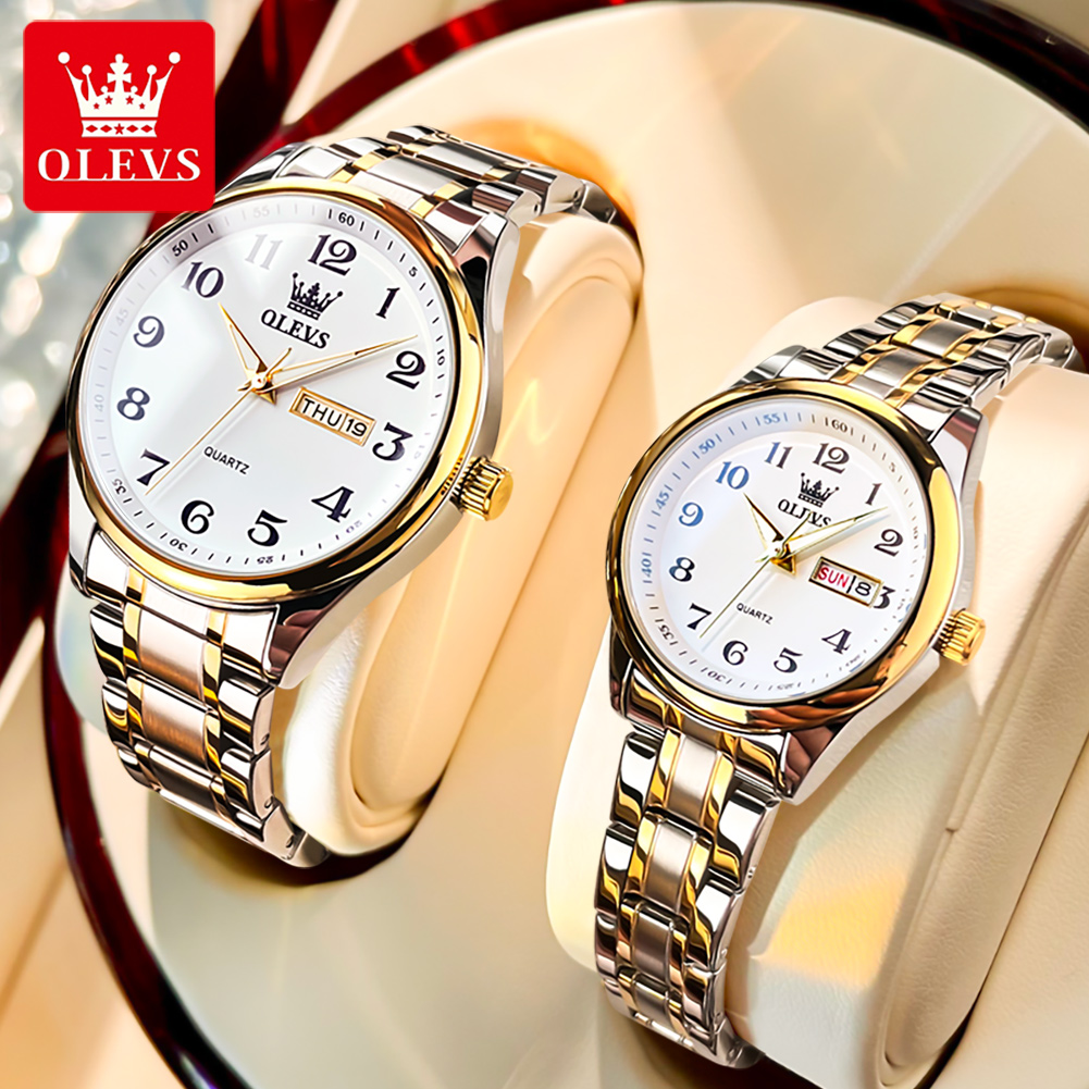 Luxury Watch News - OLEVS Nuovo orologio da coppia alla