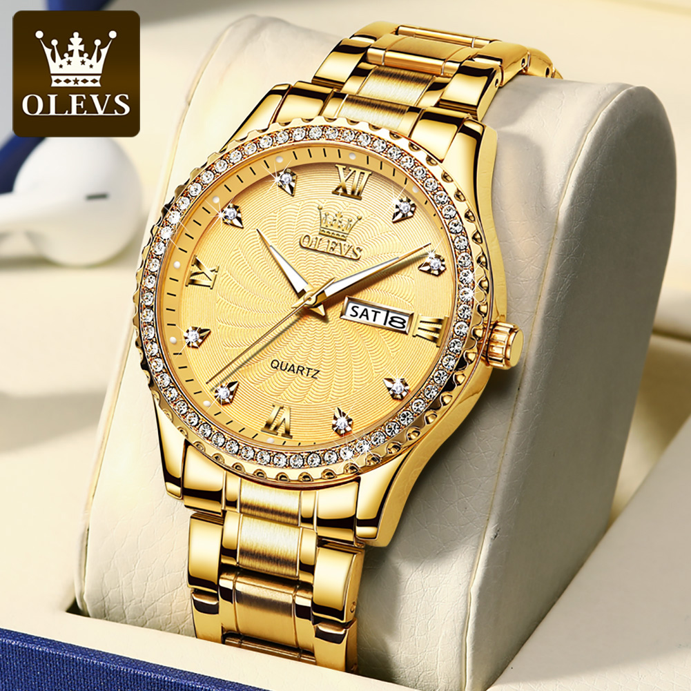 Luxury Watch Name - OLEVS 5565 Orologio al Quarzo di
