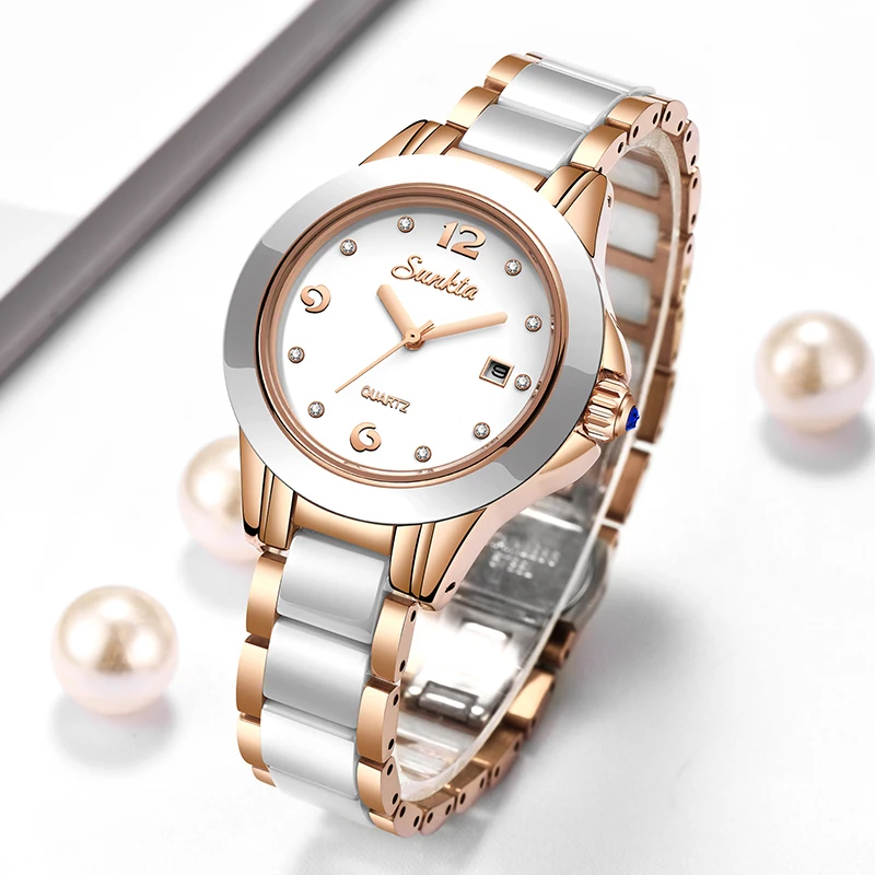 Luxury Watch For Women - Sunkta moda casual orologio da donna