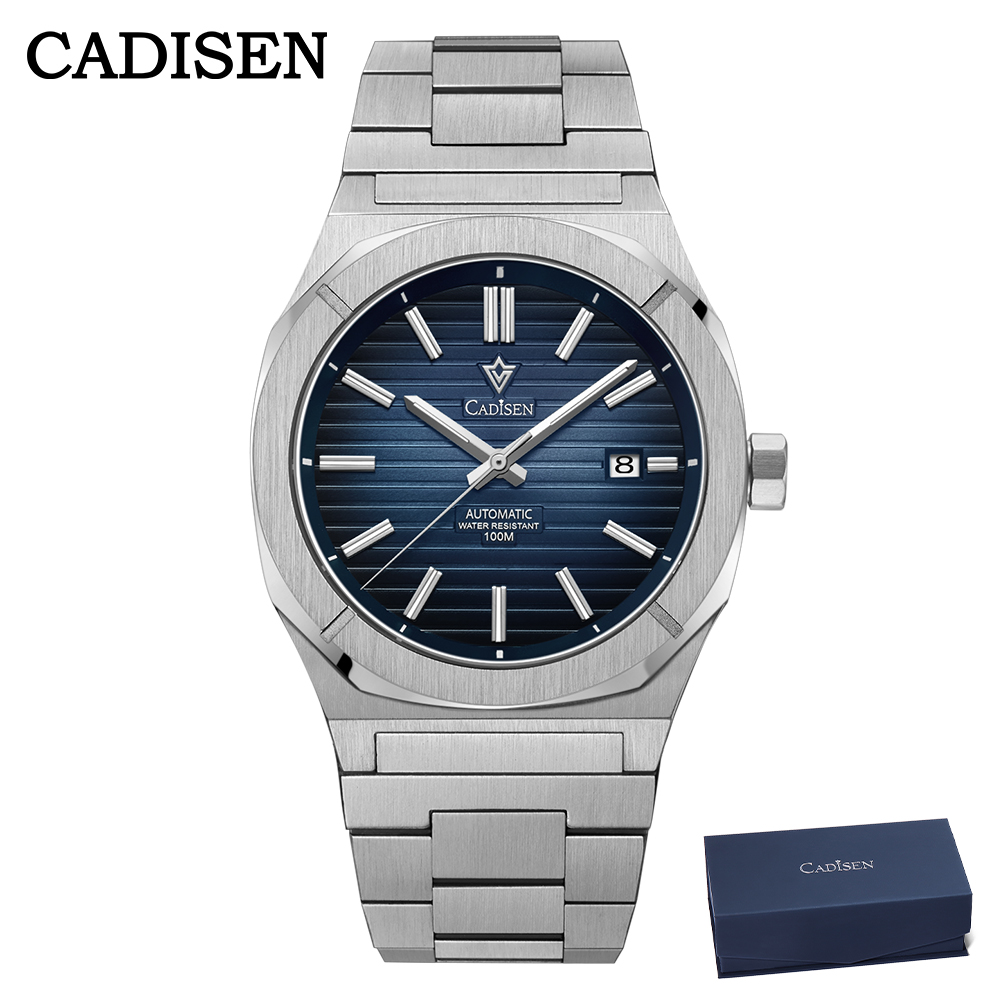 Luxury Watch Box - CADISEN 2026 Orologio da sub Zaffiro