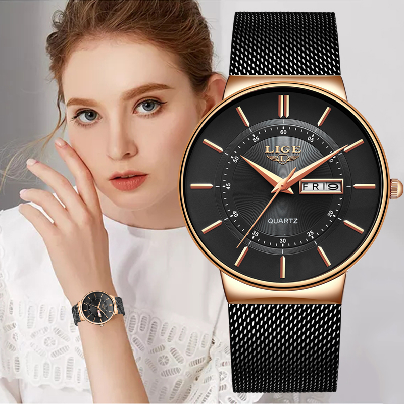 Luxury Watch Lady - LIGE Orologi da donna Orologio da