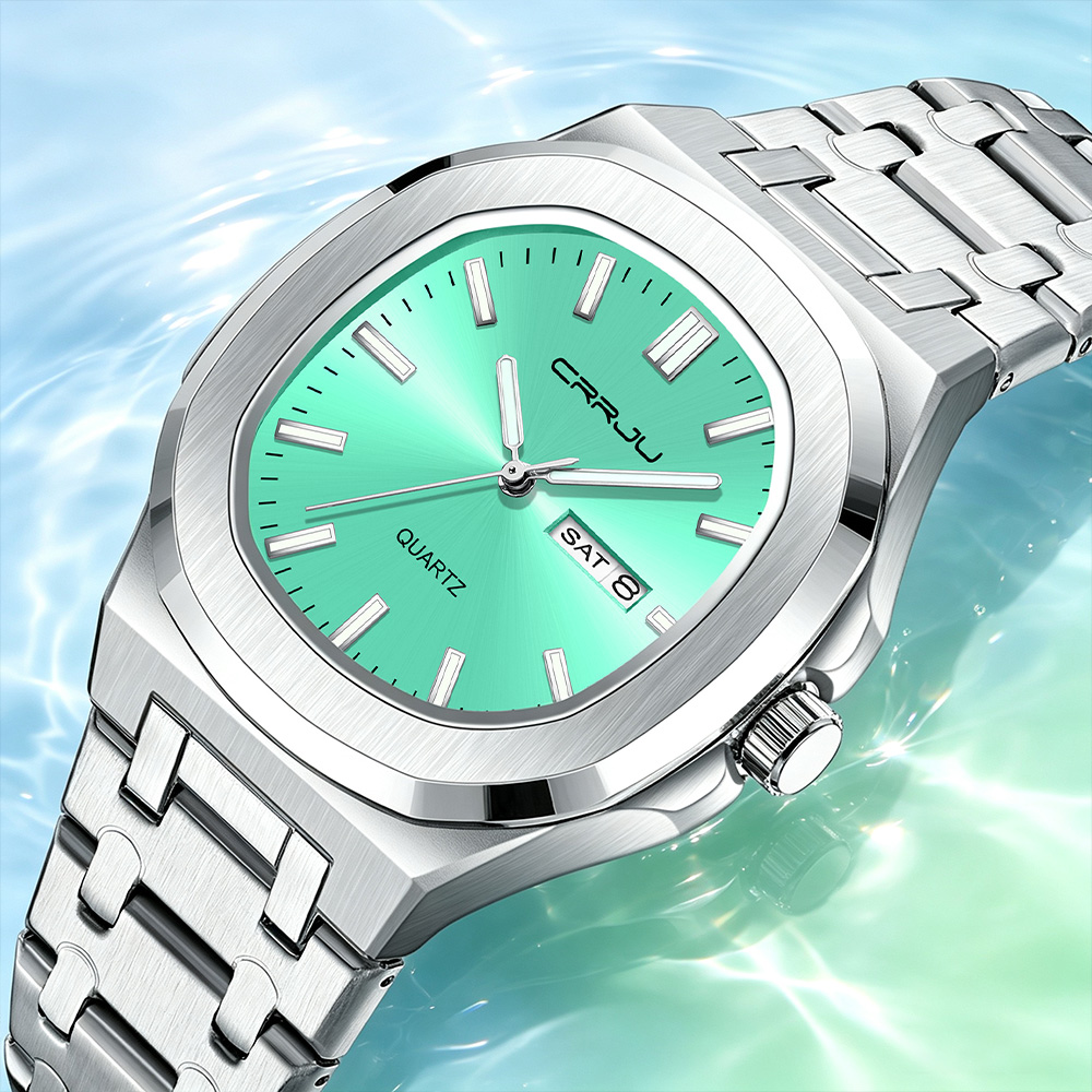 Luxury Watch Top 10 - Orologio al quarzo da uomo CRRJU