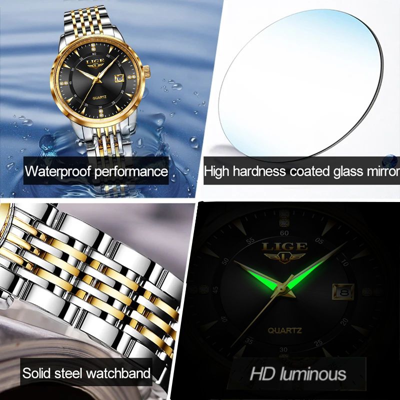 LIGE Orologio da donna alla mo - Luxury Watch Top 10 recensione e prezzo