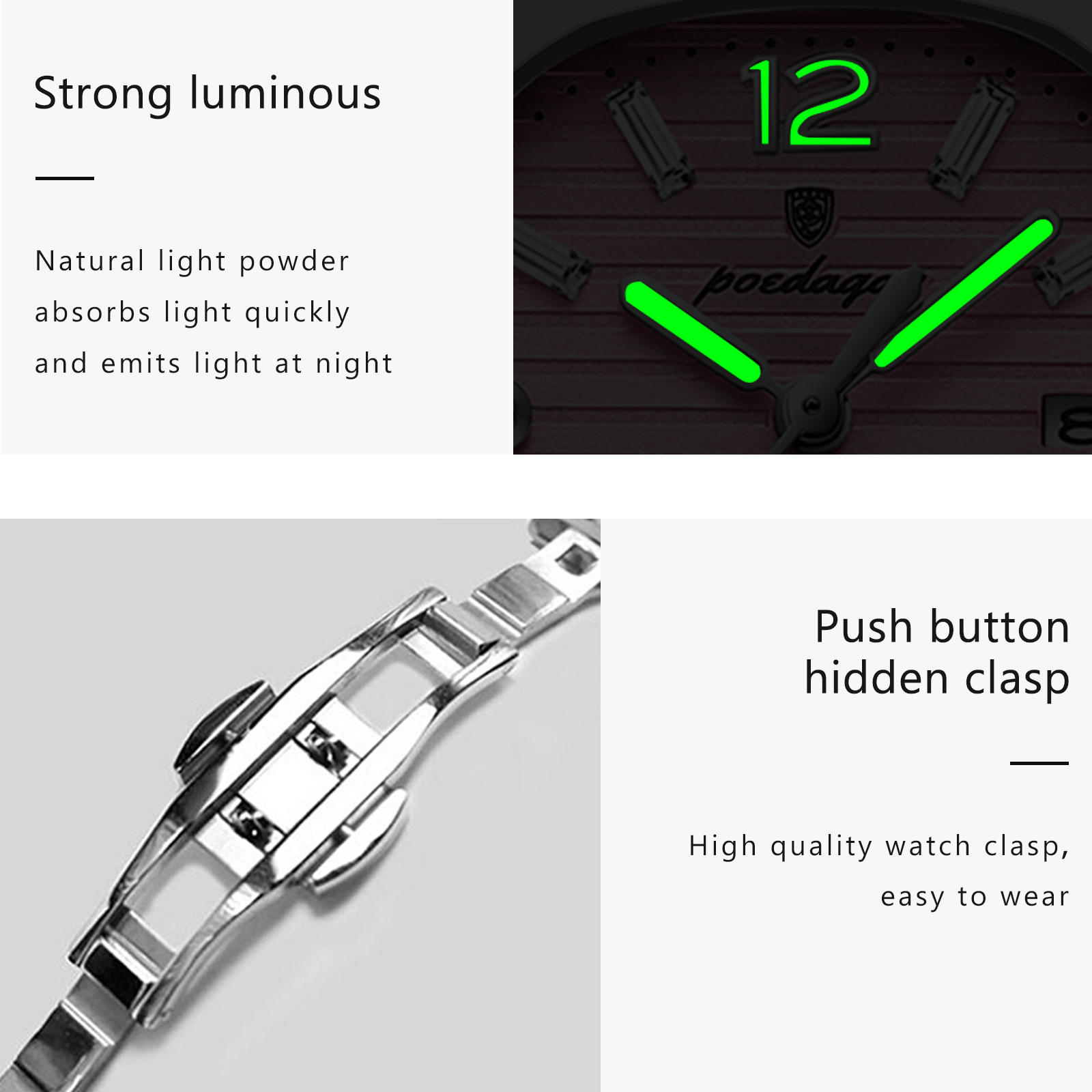 POEDAGAR Orologio da polso da  - Luxury Watch Casio recensione e prezzo