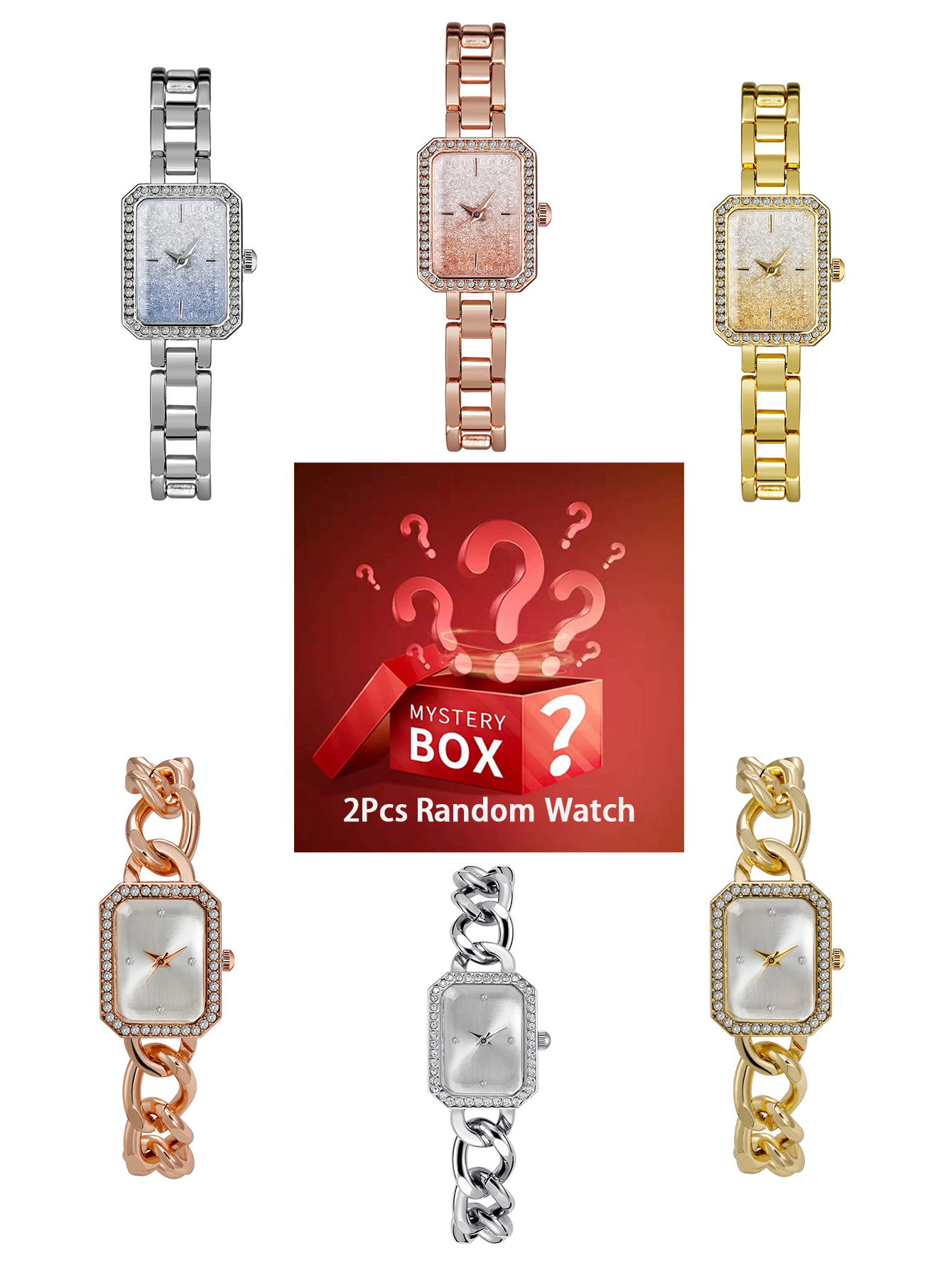 2 pezzi orologi da donna scato - Luxury Watch Box recensione e prezzo