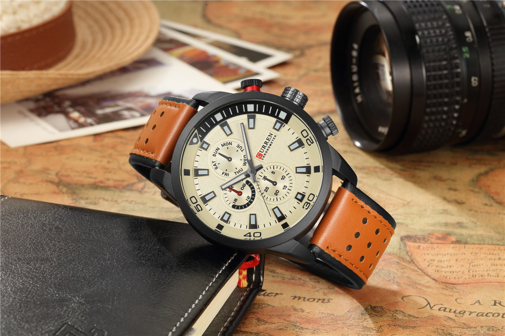 2017 CURREN Moda Orologio Da U - Luxury Watch Name recensione e prezzo