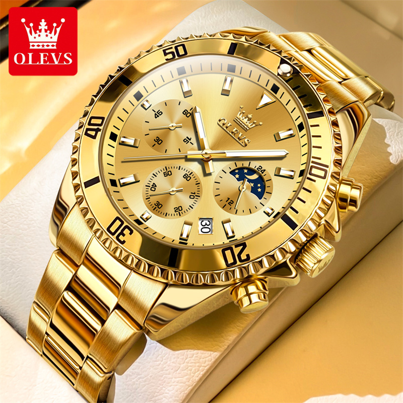 OLEVS Orologio da uomo Top Bra - Luxury Watch Name recensione e prezzo