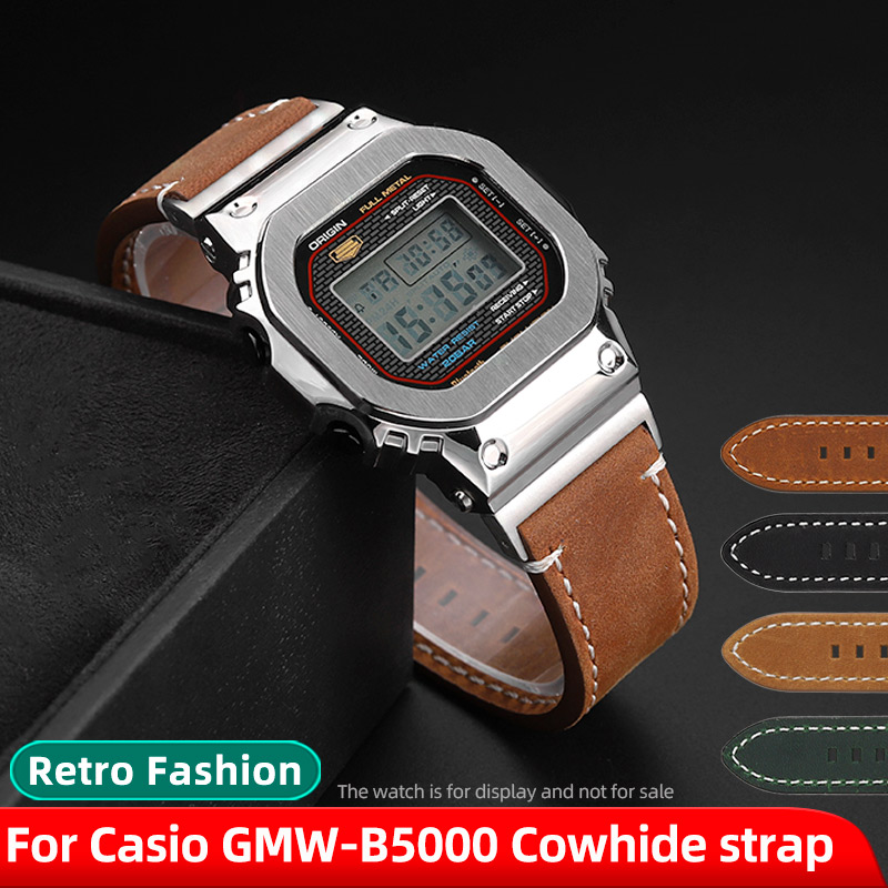 GMW-B5000 cinturino in pelle d - Luxury Watch Casio recensione e prezzo