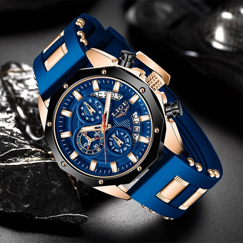 LIGE Moda Uomo Orologi Top Bra - Luxury Watch Name recensione e prezzo