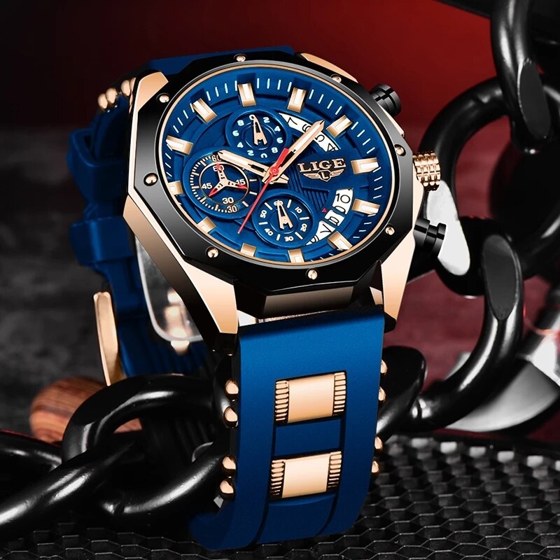 LIGE Moda Uomo Orologi Top Bra - Luxury Watch Name recensione e prezzo
