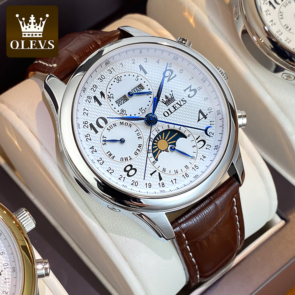 OLEVS 6667 Orologio da Uomo co - Minute Repeater Watch recensione e prezzo