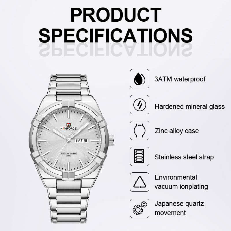 Orologio da Uomo NAVIFORCE di  - Luxury Watch Name recensione e prezzo