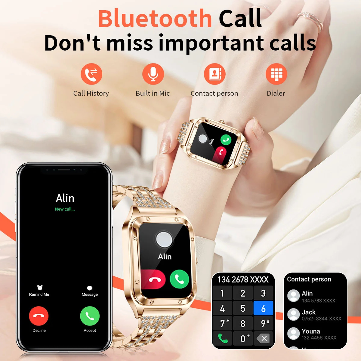 1.57 pollici Top Luxury Smart  - Luxury Watch La recensione e prezzo