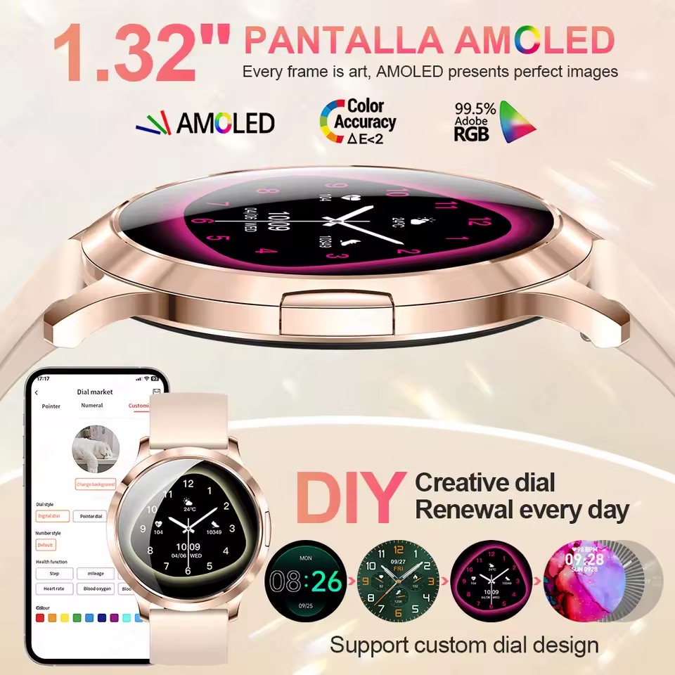 Nuovo Smart Watch da donna 1.3 - Luxury Watch La recensione e prezzo