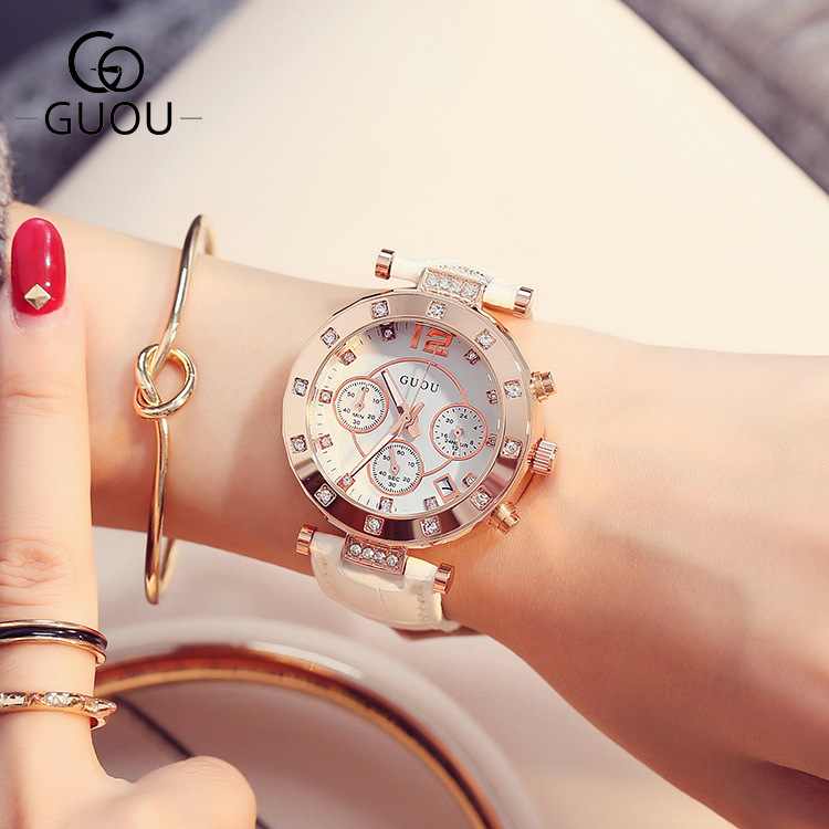 2018 GUOU Top Brand Fashion Lu - Luxury Watch Top 10 recensione e prezzo