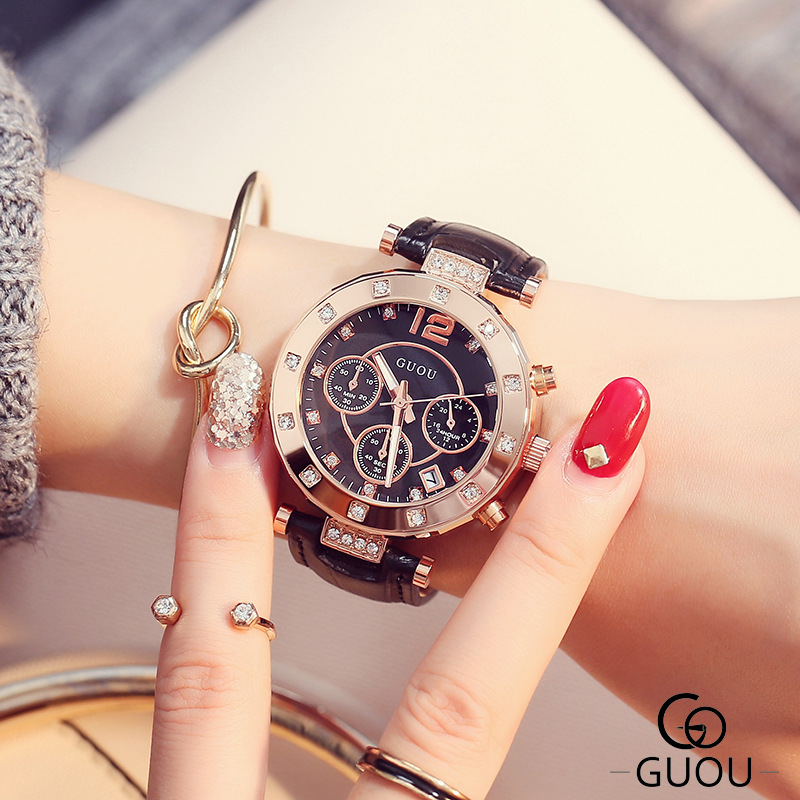 2018 GUOU Top Brand Fashion Lu - Luxury Watch Top 10 recensione e prezzo