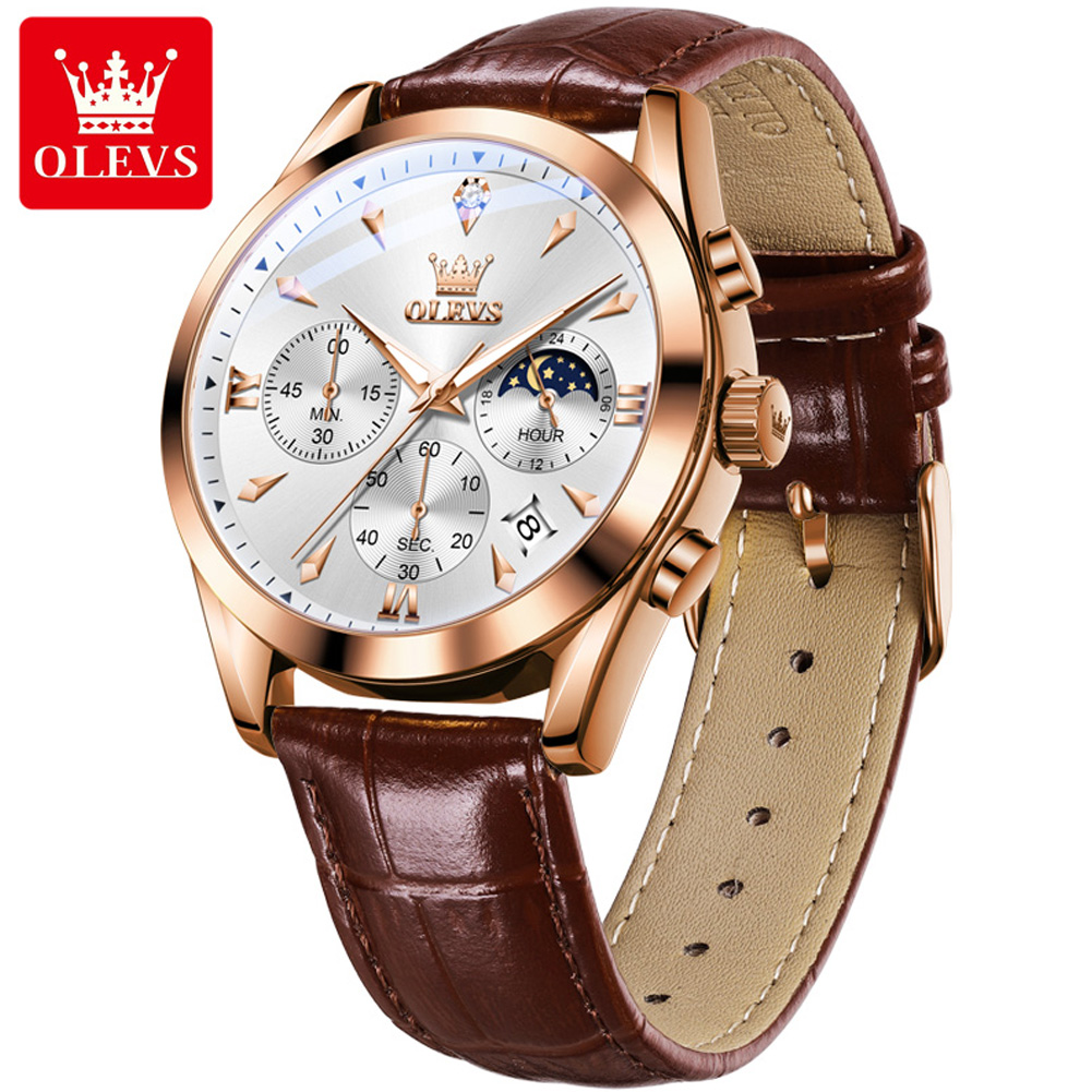 OLEVS Brand New Fashion Orolog - Luxury Watch Name recensione e prezzo