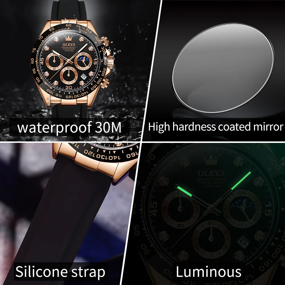 OLEVS 2875 Orologio da Uomo Cr - Luxury Watch Name recensione e prezzo